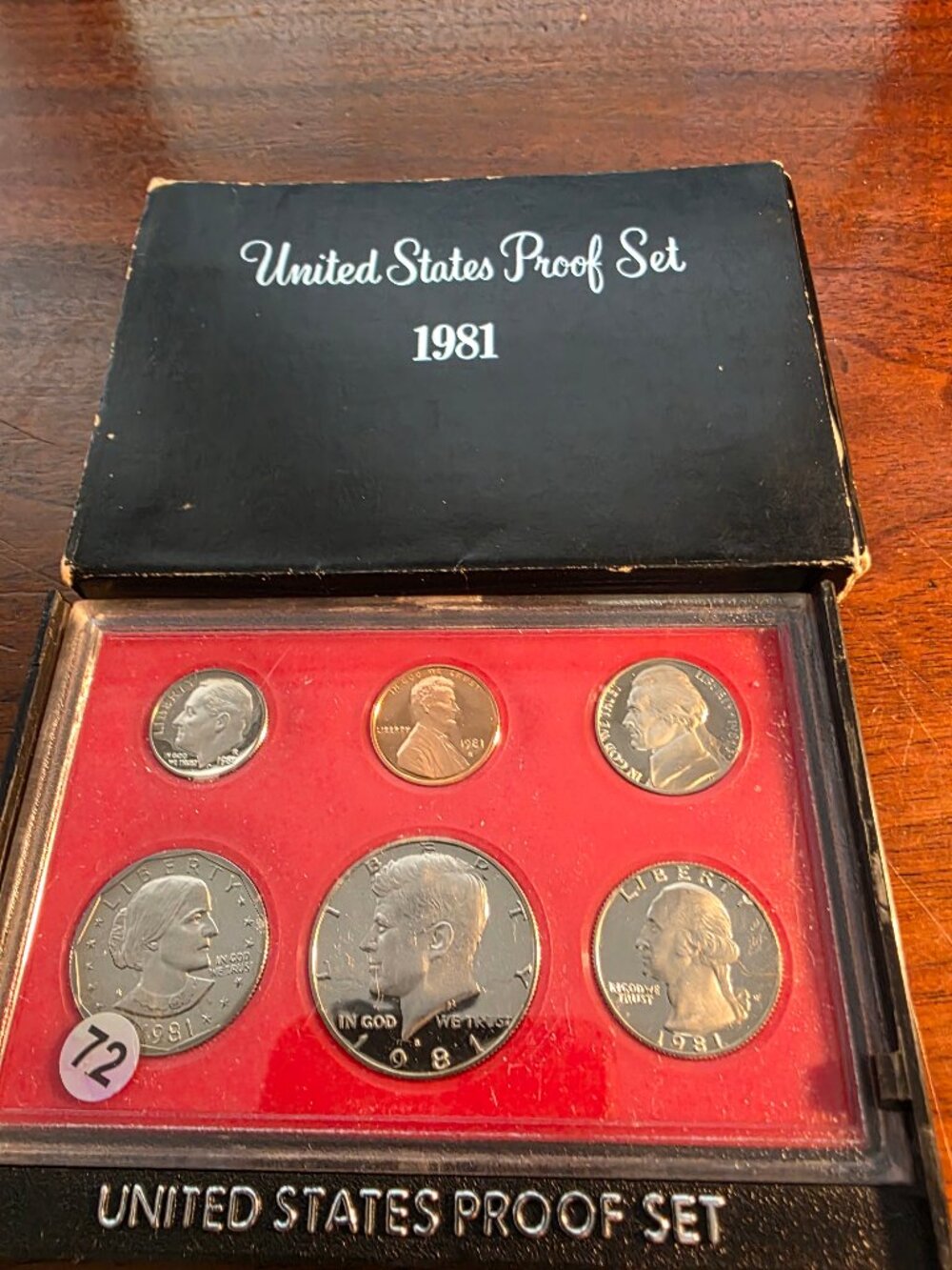 1981 S UNITED STATES PROOF SET